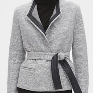 Banana Republic Textured Tie Jacket